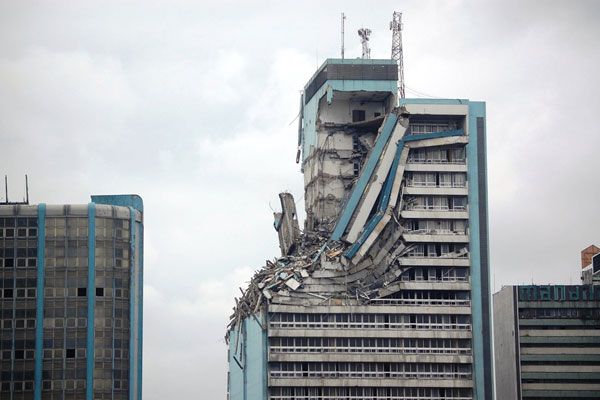Building collapse
