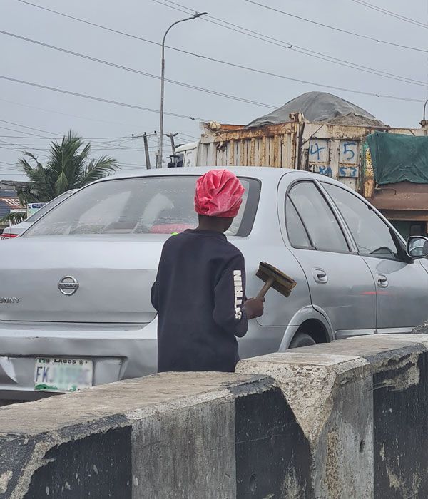 Child Traffic Beggars