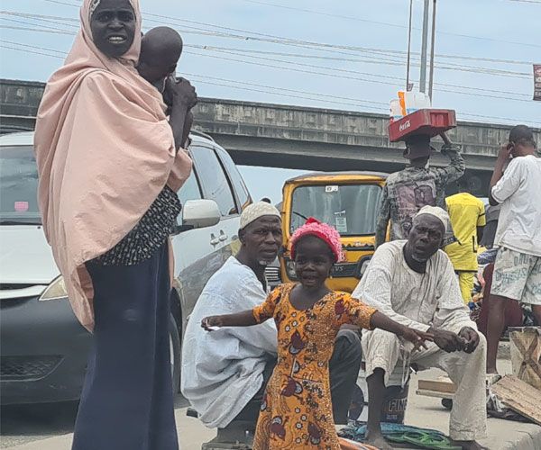 Child Traffic Beggars