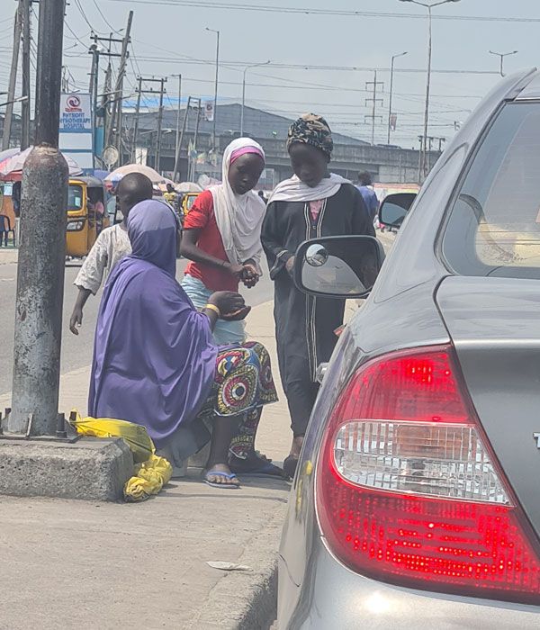 Child Traffic Beggars