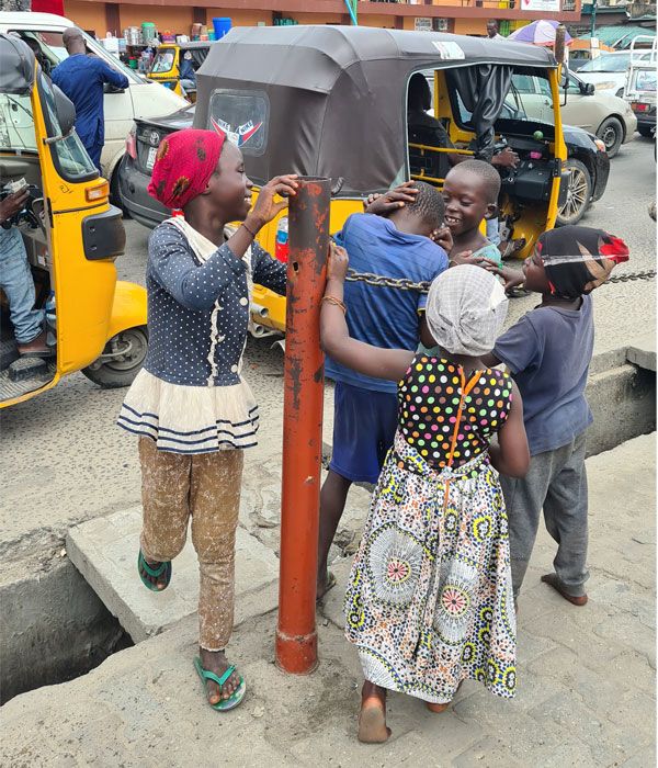 Child Traffic Beggars