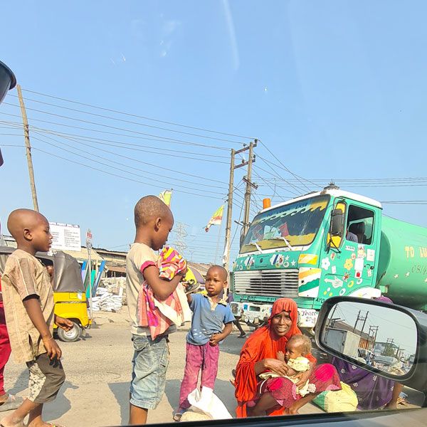 Child Traffic Beggars